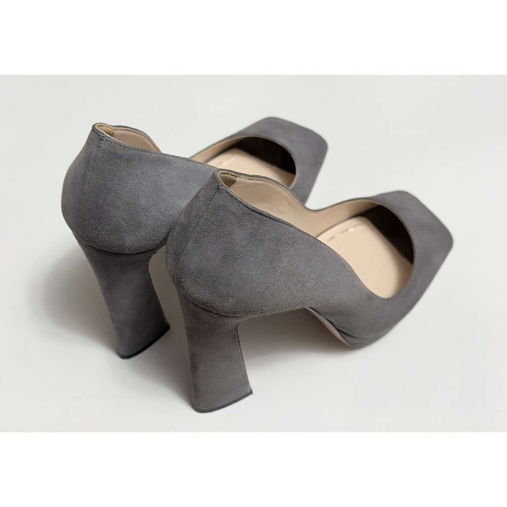 Miu Miu Suede Platform Heels - Picture 4 of 7